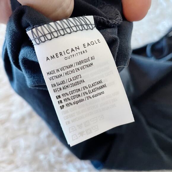 American Eagle spaghetti strap crop camisole tank top juniors size large L - Picture 5 of 5